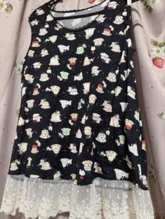 yukiemonおいのりうさぎバックプリントTシャツ ビッグサイズ3Lユキエモン yukiemonおいのりうさぎバックプリントTシャツ ビッグサイズ3L