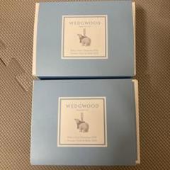 ウェッジウッド　クリスマス　オーナメント　熊　ベア　箱付き ウェッジウッド オーナメント (ベア・木馬) - メルカリ