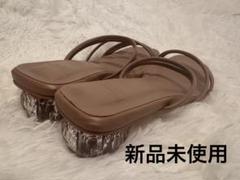 クリアヒール　サンダル　新品・未使用⭐︎メヌエ