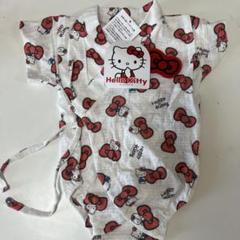 ハローキティ　キティちゃん　サンリオ　甚平　ロンパース　新品　夏服　キャラクター