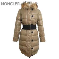 ⭐︎MONCLER ブラックダウンジャケット ウエストベルト付き⭐︎ MONCLER (モンクレール) ウエストベルト フルジップ SIRLI
