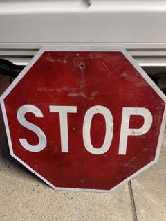 USA STOP看板美品 ヤマダモール | 【アメリカン雑貨】トラフィックスタンド【STOP