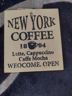 新品 ニューヨーク インテリアプレート ボード カフェ看板 雑貨