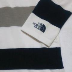 THE NORTH FACE Vネック ボーダー ロンT ウイメンズ