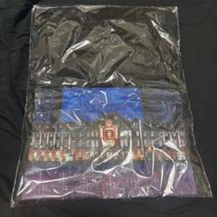 進撃の巨人 東京駅コラボTシャツ 地鳴らしブラック Lサイズ