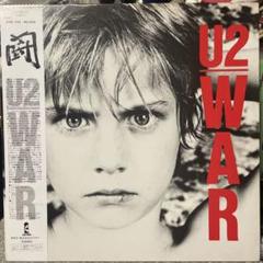 U2 war 日本盤　uk rock アイリッシュ　帯付き