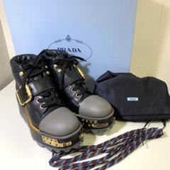 試着程度】プラダ（PRADA） サイズ表記「37」23.5センチ程度 ブーツ