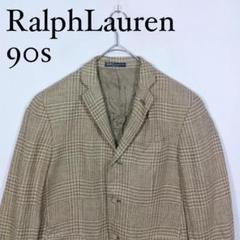 90sRalph Lauren テーラードジャケット ラルフローレン イタリア製