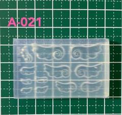 3Dネイルシリコンモールド 羽根　羽　A-021