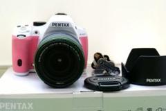 【希少なミント色】【単３電池仕様】PENTAX K-50 レンズ２本セット 希少なミント色】【単3電池仕様】PENTAX K-50 レンズ2本セット