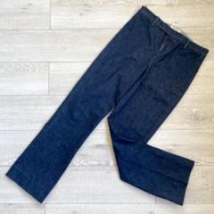 極美品✨ S'MaxMara 20AW センタープレス ストレッチデニム 42