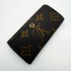 極美品　LOUIS VUITTON ルイ・ヴィトン キーケース　モノグラム LOUIS VUITTON - ルイヴィトン キーケース モノグラムミニの通販