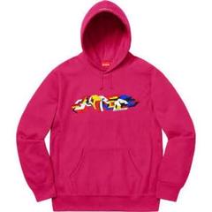 Supreme Delta Logo Hooded Sweatshirt L
