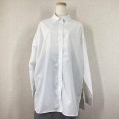 【アントマリーズ】シャツ　長袖　白　オーバーサイズベーシックルーズシャツ 美品