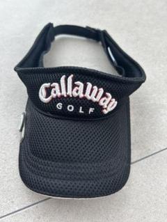 Callaway キャロウェイ　ゴルフ バイザー ブラック　フリーサイズ