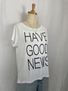 HAVE GOOD NEWS プリント Tシャツ