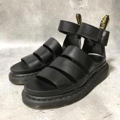 美品　ドクターマーチン　Dr.Martens　レザーストラップサンダル　クラリサ