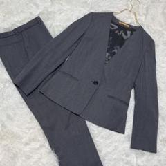 ✨極美品✨レミュー プレシャスストレッチ パンツスーツ ウォッシャブル 大きい レミュー スーツのフリマアイテム一覧