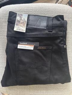 極美品ヌーディジーンズ Lean Dean W34 L32 Everblack