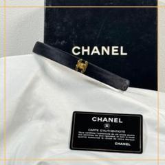 未使用☆正規品　CHANEL　ヘアバンド　カチューシャ　リボン　ココマーク　白黒 2023年 秋冬 CHANEL シャネル ヘアバンド カチューシャ カメリア