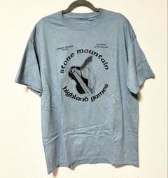 【海外古着】メンズ　Tシャツ【XL】ブルー　グレー　夏服
