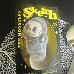 ZIMOMO LABUBU スケッチ ぬいぐるみ モンスター - メルカリ