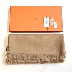 レア　HERMES エルメス　H Passant 大盤ストール　カシシル レアHERMES エルメスH Passant 大盤ストールカシシル