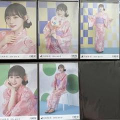 【最安値】川﨑桜　浴衣2025 生写真　5種コンプ 乃木坂46 川﨑桜 生写真 2025 浴衣 5種 コンプ - メルカリ
