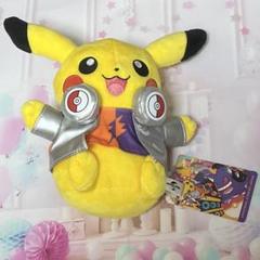 お顔厳選　USJ ポケモンハロウィン　ピカチュウ　ぬいぐるみ USJ 限定 ポケモン ピカチュウ ぬいぐるみ ハロウィン - メルカリ