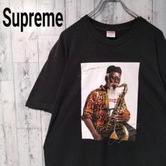 k10【人気Lサイズ】シュプリーム♤ファラオサンダース　ビックロゴ　Ｔシャツ