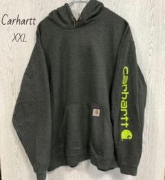 Carhartt　カーハート　ワンポイント　プリントロゴ　パーカー　プルオーバー
