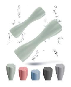 RELANESS CurvyBar 2kg 飾れるアートな ダンベル（グリーン）
