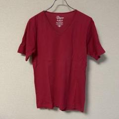 ライトオン　VネックTシャツ ピンク色　ギャル男　y2k