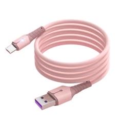 USB-A to Micro-USB 急速充電ケーブル ピンク 1m