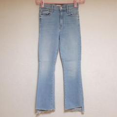 アパルモン購入　MOTHER INSIDER CROP L.BLUE DENIM