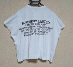 BURBERRY ☆ バック ロゴ キッズ Tシャツ ホワイト 12Y 150