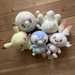 ポケピースもふっとぬいぐるみ5体まとめ売り