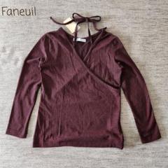 未使用タグ付き　Faneuil　ファヌル　ラップスタイル Tシャツのサムネイル