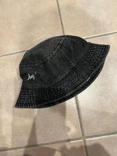 HUF ブラック デニム調ハット