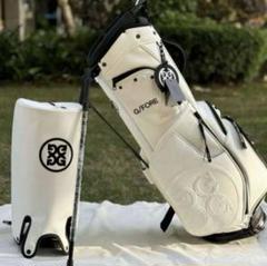 新品ジーフォア G/FORE ゴルフバッグ ブラックキャディバッグ