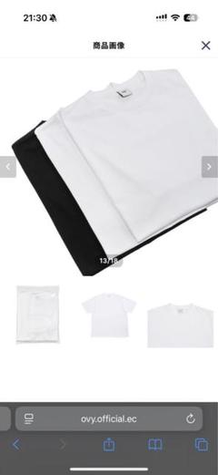 2XL OVY 5枚 Fine Cotton Basic 3pac Tのサムネイル