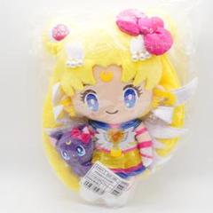 【新品】サンリオ　ハローキティ&セーラームーン コスモスコラボ　ぬいぐるみ ハローキティ×セーラームーンコスモスコラボ ぬいぐるみ2体