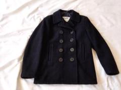 未使用級美品✨　ショット　schott ピーコート　ブラック　黒　46 ウール 740_3.jpg