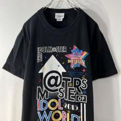 IDOLM@STER 2015 マルチカラー ビッグ ロゴ プリント Tシャツ