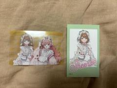 【君が死ぬまで恋をしたい】クリアカード＆チェキ風カード　シーナ、ミミ