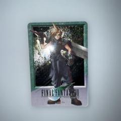 No.１ ファイナルファンタジーⅦ カードダス 当時もの FF７ 野村哲也 キラ No.1 ファイナルファンタジーⅦ カードダス 当時もの FF7 野村