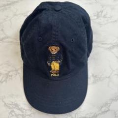 新品未使用タグ付き ポロラルフローレン ポロベア 帽子 POLO RALPH LAUREN (ポロ ラルフ ローレン) ベア刺繍 コットン