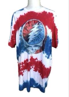 00's◎Liquid Blue タイダイ柄グレイトフルデッドTシャツ 2XL
