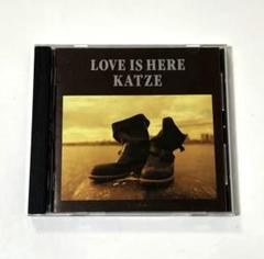 KATZE LOVE IS HERE 初回限定盤 KATZE/LOVE IS HERE＜初回限定盤＞