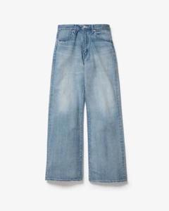 【美品】AURALEE 25ss サイズ1 セルビッチ　ライトデニムパンツ 美品】AURALEE 25ss サイズ1 セルビッチ ライトデニムパンツ